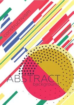 Simple universal geometric design Stock Illustration