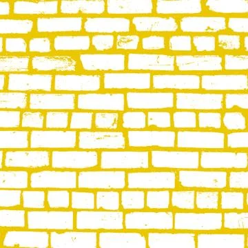Simple vector background of old brickwork design Stock Illustration
