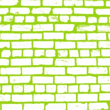 Simple vector background of old brickwork design Stock Illustration