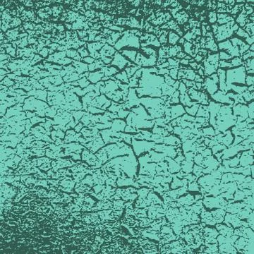 Simple vector background of old cracked paint Stock Illustration