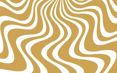 Simple Vector background with Wavy Lines Stock Illustration