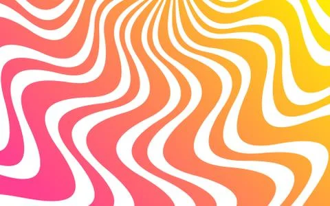 Simple Vector background with Wavy Lines 스톡 일러스트