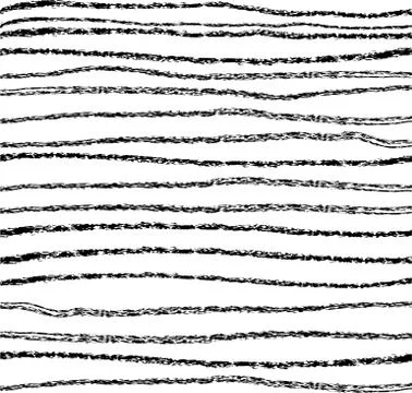 Simple Vector Black Crayon Lines Pattern for Background, Paper Wrap, Banner e Illustrazione stock