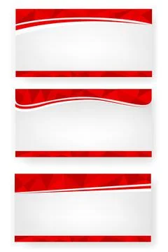 Simple Vector, Blank Template Banner for Indonesia Independence Day Element D Illustrazione stock