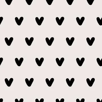 Simple vector design pattern tiny elements heart 스톡 일러스트