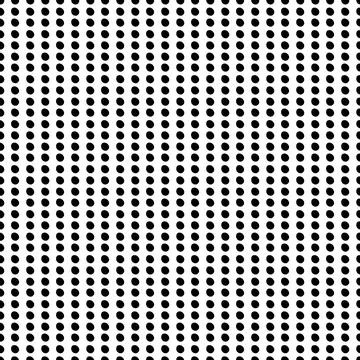 Simple vector dotted monochrome pattern Stock Illustration