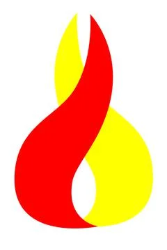 Simple Vector Element Design for your Logo Fire イラスト素材