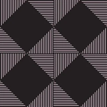 Simple vector geometric with bold line rhombus seamless pattern for wallpap.. Stock Illustration