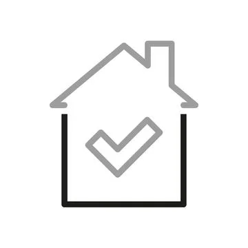 Simple vector icons related to real estate. Real estate selection icon. Vecto Stock Illustration