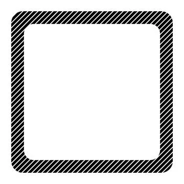 Simple vector rectangle frame or background, square shape 스톡 일러스트