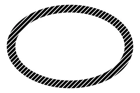 Simple vector rectangle frame or background, oval shape Stock Illustration