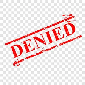 Simple Vector Red Rubber Stamp, Document Proposal Offering Related, Rejected, Illustrazione stock