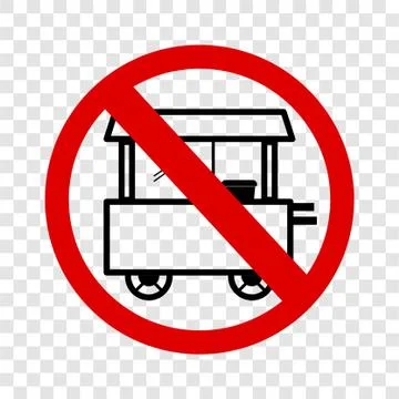 Simple Vector sign, Do Not Selling Simple Vector sign, Do Not Selling with Ca Stock Illustration