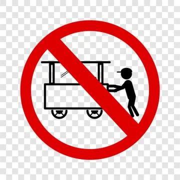 Simple Vector sign, Do Not Selling Simple Vector sign, Do Not Selling with Ca Stock Illustration