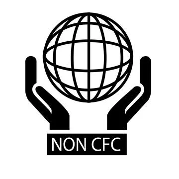 Simple Vector Sign, Non CFC Stock Illustration