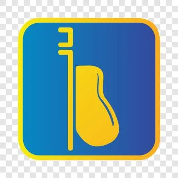 Simple Vector, Silhouette Icon Stye of urinoir, public restroom, inside of gr Stock Illustration