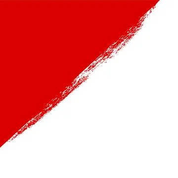 Simple vector square blank background, crayon red and white for indonesia i.. Stock Illustration