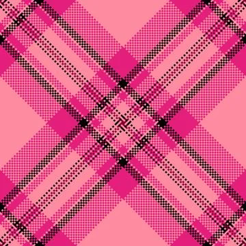 Simple vector texture textile, podium seamless check tartan. Lovely plaid f.. Illustration