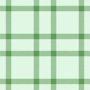 Simple, versatile green plaid pattern. Seamless check design for backgrounds, 스톡 일러스트