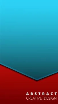 Simple vertical background. Material style concept. Design element. Template  Stock Illustration