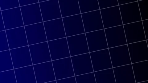Simple vertical panning grid animation on dark blue background Stock Footage 264327005