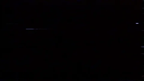 Simple VHS Noise and Defects on Black Background, Black screen Vídeos de archivo 121849519