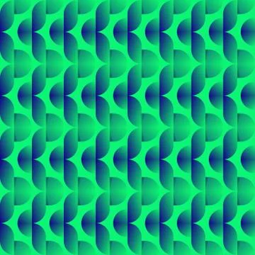 Simple Vintage wave seamless pattern or background イラスト素材