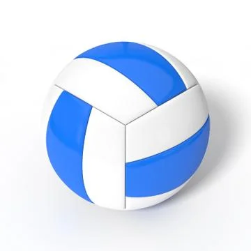 Simple volleyball ball. Stock Illustration