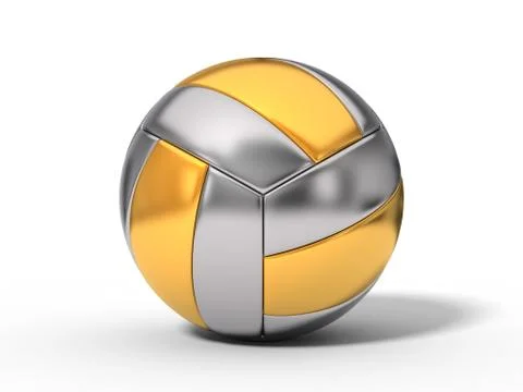 Simple volleyball ball. Stock Illustration
