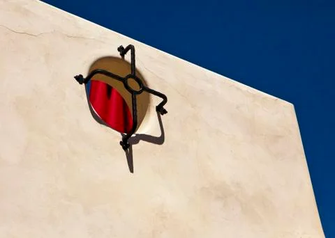 Simple wall and window abstract Stock-Fotos