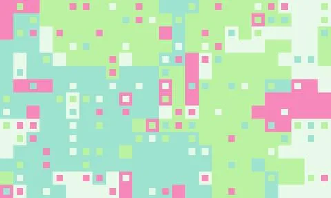 Simple wall trendy square. Web beauty decor paper. Website cube screen simp.. Stock Illustration