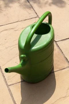 Simple watering can Stock Photos