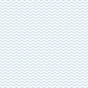 Simple wave pattern - seamless. 스톡 일러스트