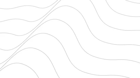 Simple wavy line Video stock 154453054