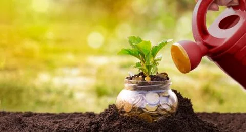 Simple way to money saving Stock Photos