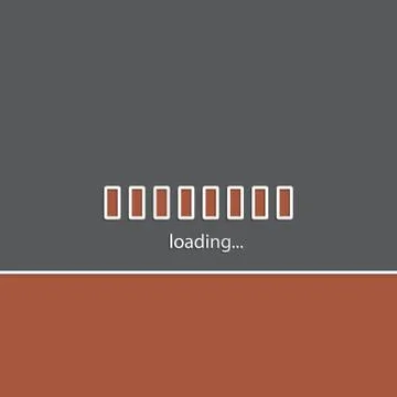 Simple website loading bakground design 스톡 일러스트