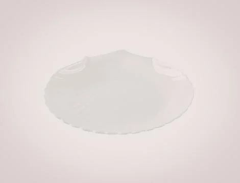 Simple white abstract cloud shape design 写真素材