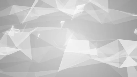 Simple white geometry low polygon light background corporate business concept Stock-Footage 112930914