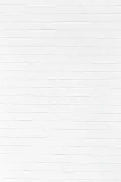 Simple White Lined Paper Background for Design Use Stock Photos