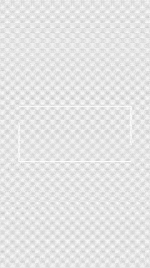Simple white rectangle outline UI frame animation on transparent background. Video stock 337093415