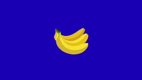 Simple Yet Eye Catching Banana Art Stock-Footage 337328369