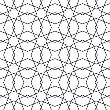 A simple zig zag geometrical linear pattern. 스톡 일러스트