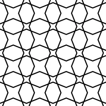 A simple zig zag geometrical linear pattern. Stock Illustration