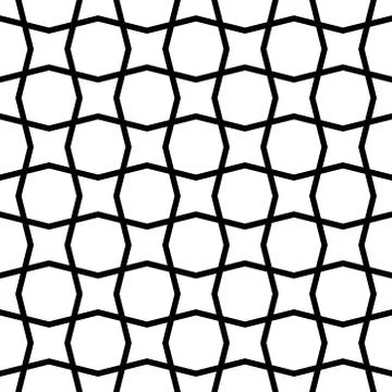 A simple zig zag geometrical linear pattern. Stock Illustration