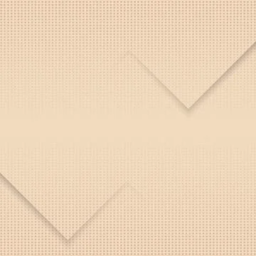 Simple zigzag shadow line with halftone background. Stock Illustration