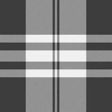 Simplicity background tartan check, pastel seamless fabric vector. Seventie.. Stock Illustration