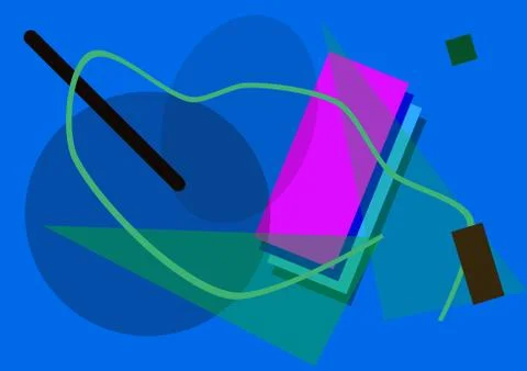 Simplicity in complexity Stock Illustration