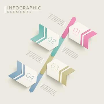 Simplicity infographic design Stock Illustration