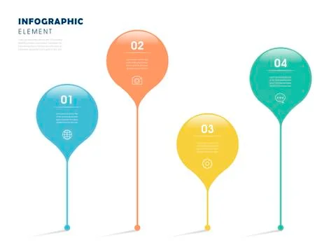 Simplicity infographic design Stock Illustration