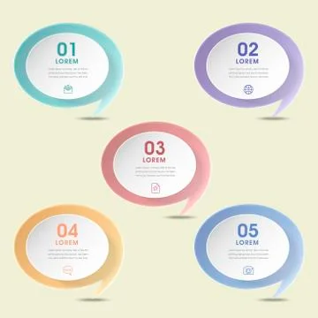 Simplicity infographic design Stock Illustration
